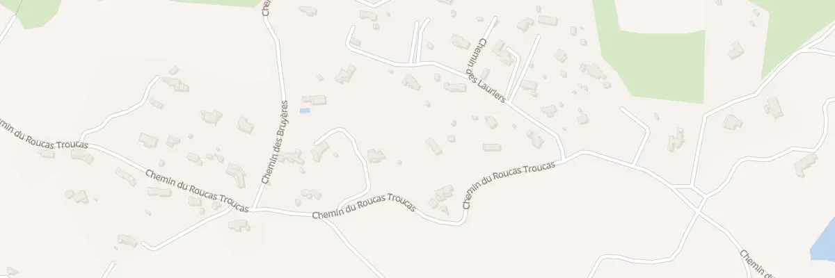 Plan du 1199 Che du Roucas Troucas à Vidauban
