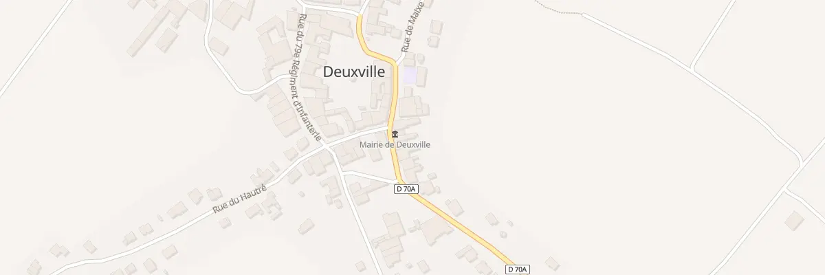 Plan du 4 Rue de l’Eglise à Deuxville