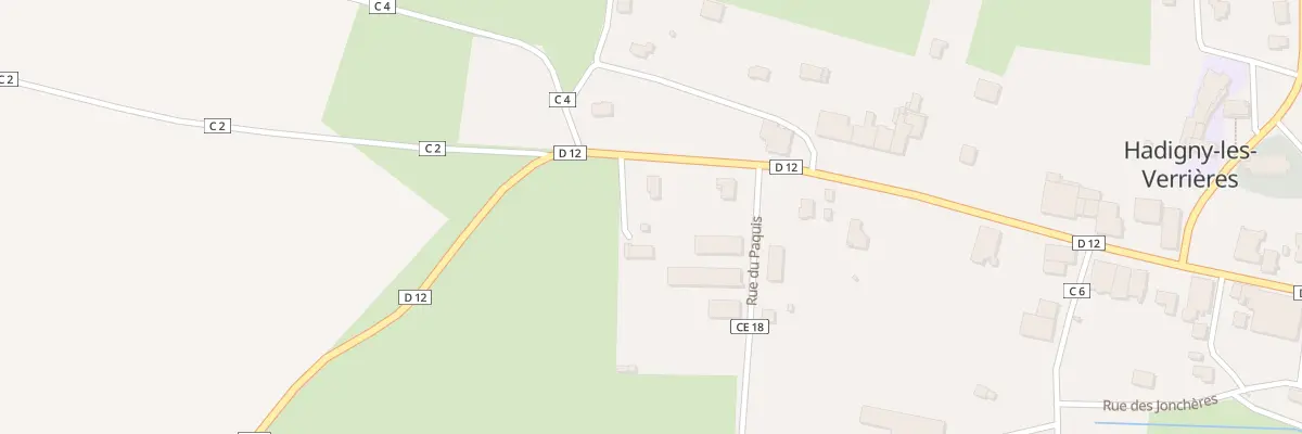Plan du 3 Rue des Tilleuls à Hadigny-les-Verrières