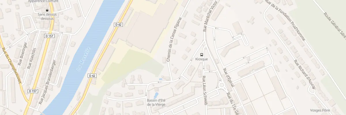 Plan du 37 Che de la Cense Figaine à Épinal
