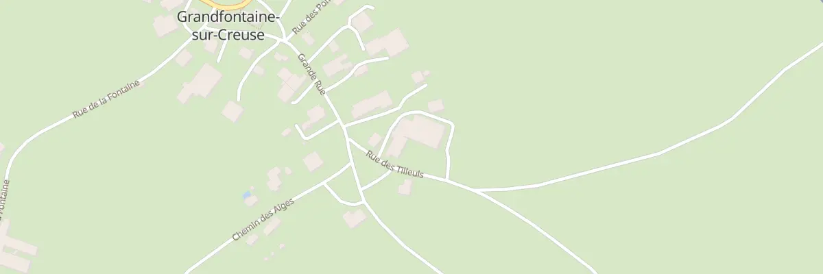 Plan du 3 Rue des Tilleuls à Grandfontaine-sur-Creuse