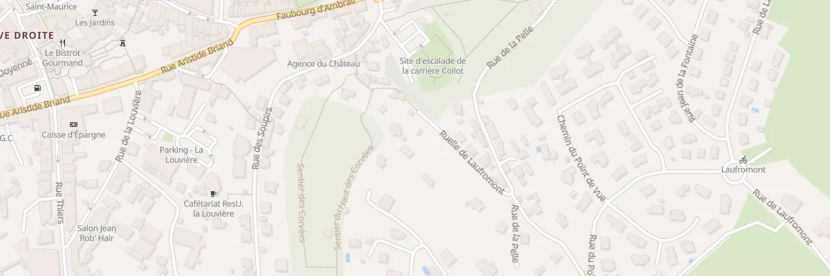 Plan du 14 Rle de Laufromont à Épinal