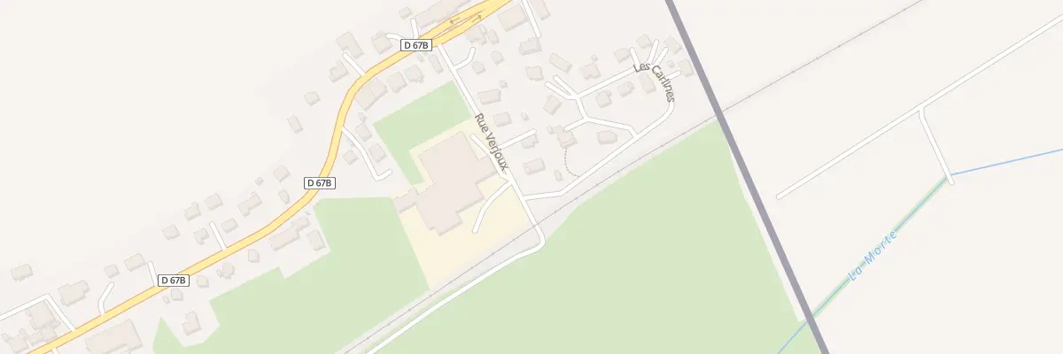 Plan du 13 Rue Verjoux à Verrières-de-Joux