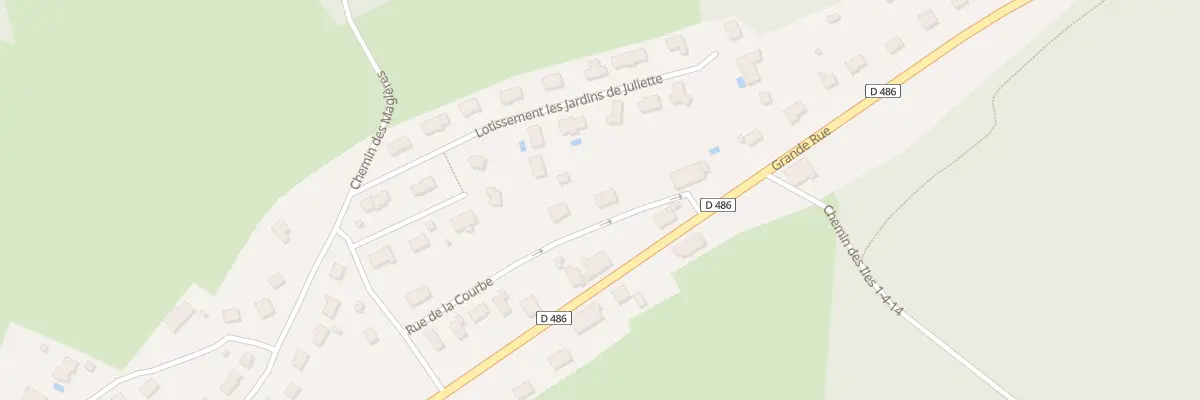 Plan du 4 Rue de la Courbe à Vy-lès-Lure