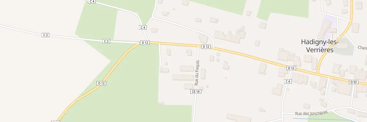 Plan du 5 Rue des Tilleuls à Hadigny-les-Verrières