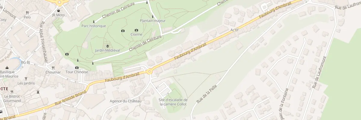 Plan du 42 Fg d’Ambrail à Épinal