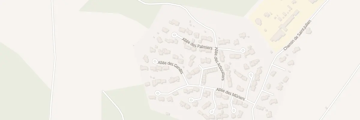 Plan du 47 All des Genets à La Môle