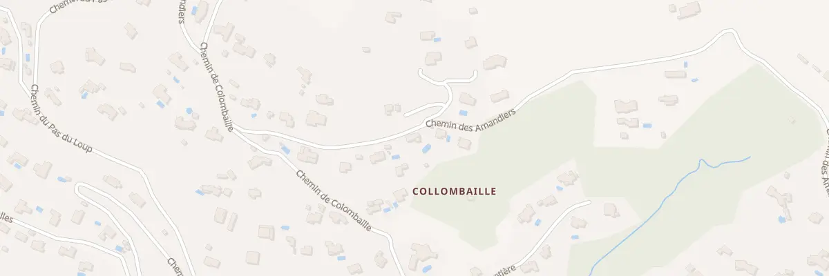 Plan du 678 Che des Amandiers à Draguignan