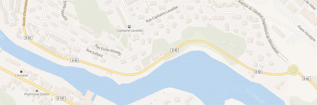 Plan du 49 Rte d’Archettes à Épinal