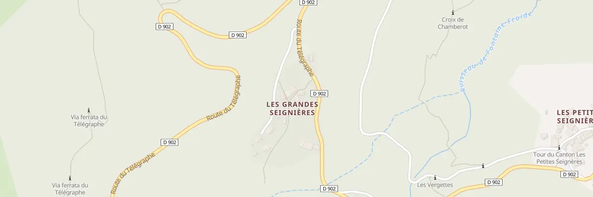Plan du 5143 Les Grandes Seigneres à Saint-Martin-d’Arc