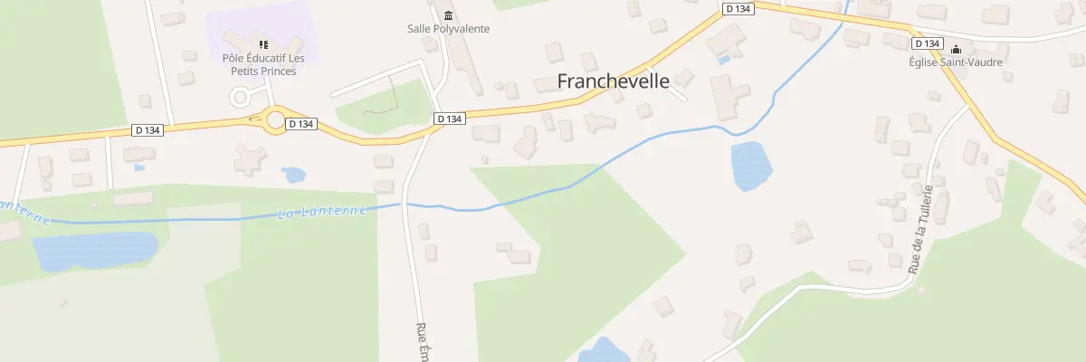 Plan du 7 Rue du Marquis de Mailly à Franchevelle