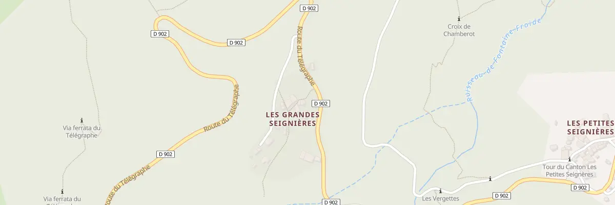 Plan du 5142 Les Grandes Seigneres à Saint-Martin-d’Arc