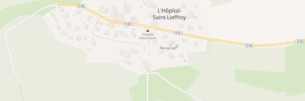 Plan du 1 Rue de Montfort à L’Hôpital-Saint-Lieffroy
