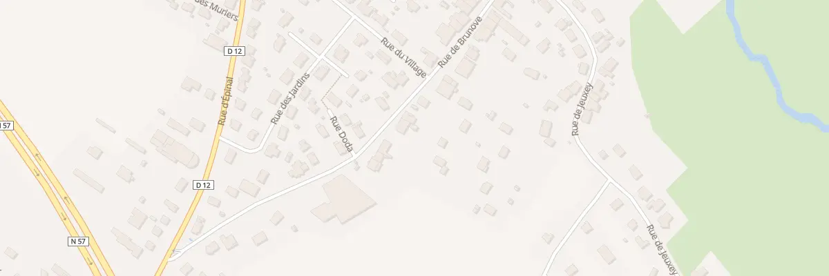 Plan du 219 Rue de Brunove à Dogneville