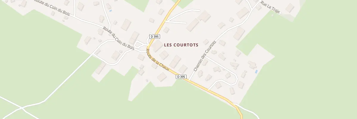 Plan du 4 Rte de la Chaux à Pays-de-Montbenoît