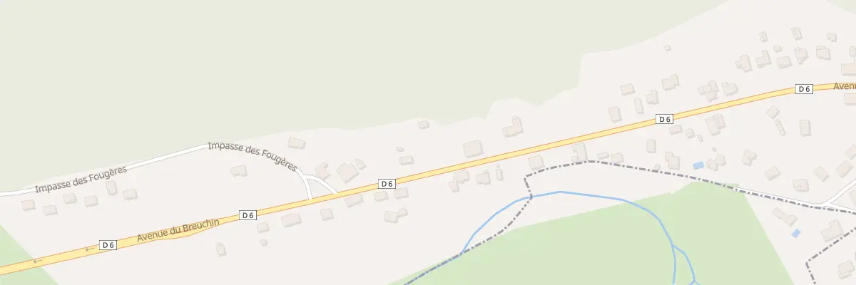 Plan du 28B Av du Breuchin à Raddon-et-Chapendu