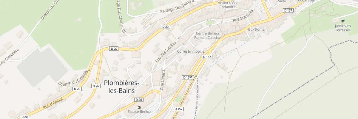 Plan du 9 Sq Gentilhomme à Plombières-les-Bains
