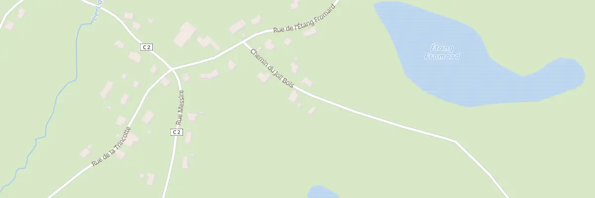 Plan du 2 Che du Joli Bois à Franchevelle