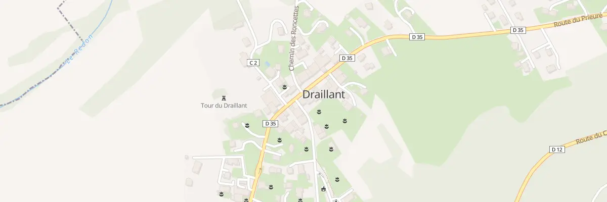 Plan du 1063 Rte du Prieuré à Draillant