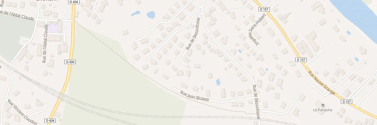 Plan du 28 Rue de Bezonfosse à Épinal