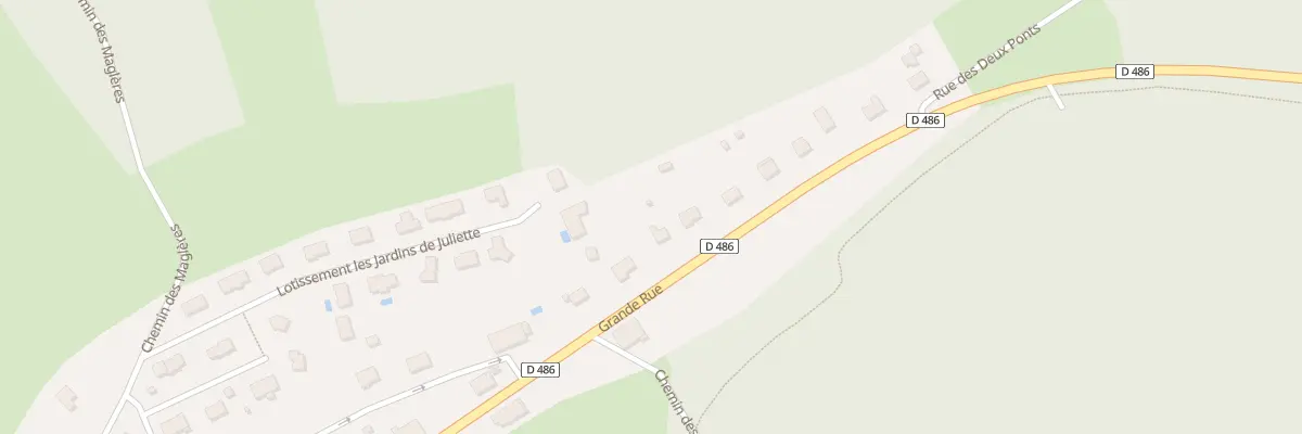 Plan du 14 Gr Grande Rue à Vy-lès-Lure