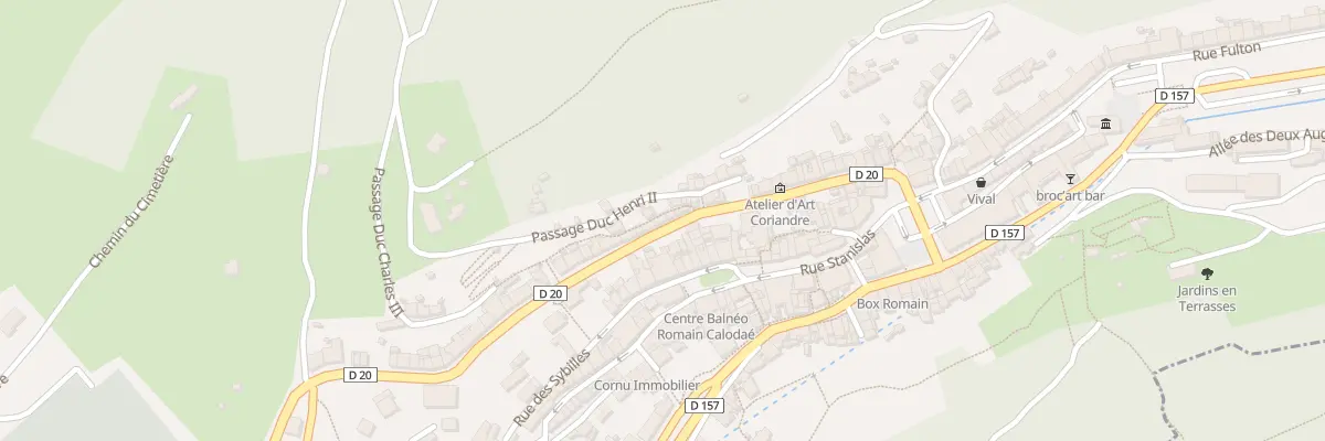 Plan du 36 Av du Duc Léopold à Plombières-les-Bains