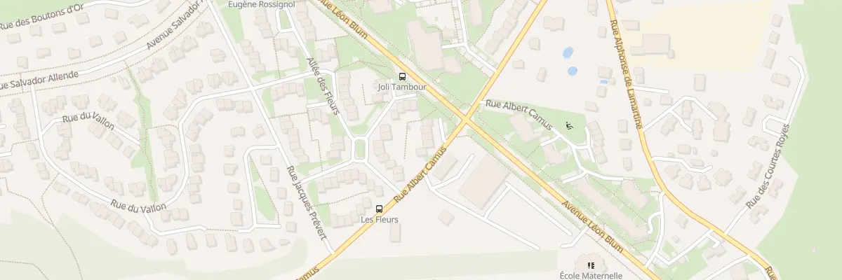 Plan du 25 Rue Albert Camus à Épinal