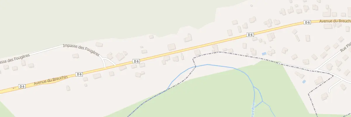 Plan du 35 Av du Breuchin à Raddon-et-Chapendu