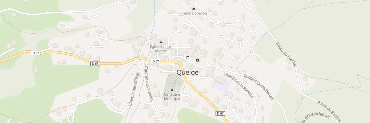 Plan du 8 Pl de la Mairie à Queige