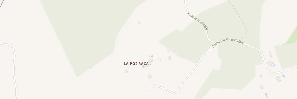 Plan du 960 Che de la Pouiraque à Ramatuelle