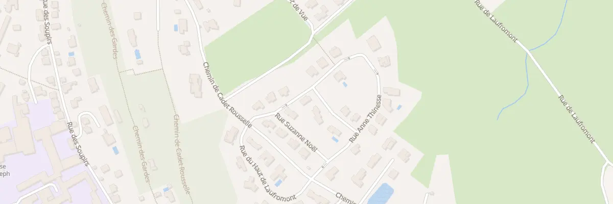 Plan du 4 Rue Anne Thinesse à Épinal