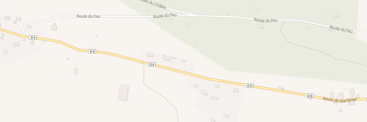Plan du 1369 Rte de Marignier à Ayse