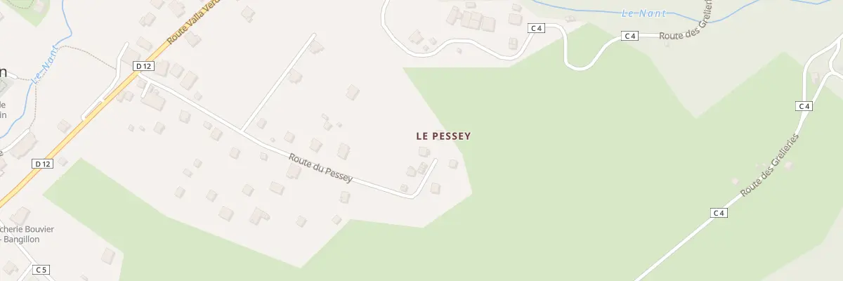 Plan du 369 Rte du Pessey à Habère-Lullin
