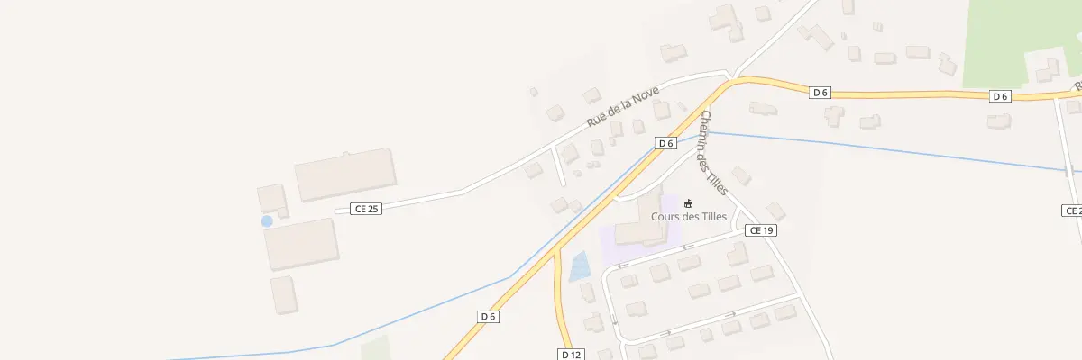Plan du 156 Rue de la Nove à Rehaincourt