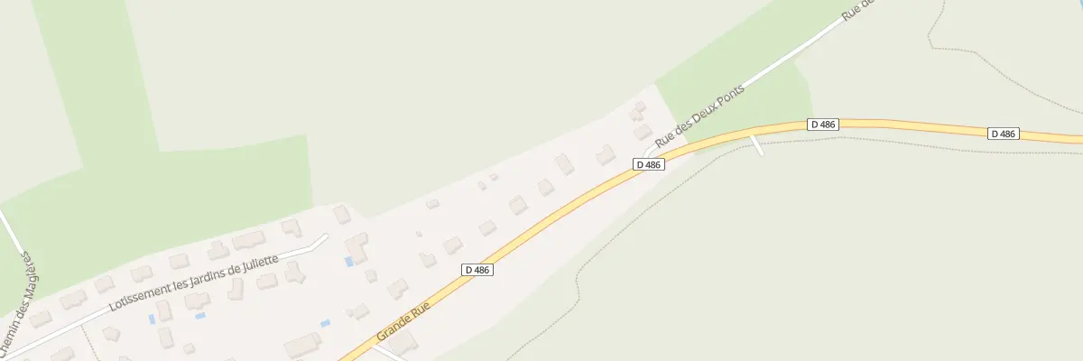 Plan du 6 Gr Grande Rue à Vy-lès-Lure