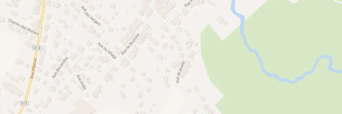 Plan du 176 Rue de Jeuxey à Dogneville