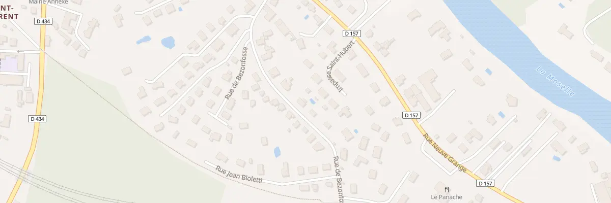Plan du 35 Rue de Bezonfosse à Épinal