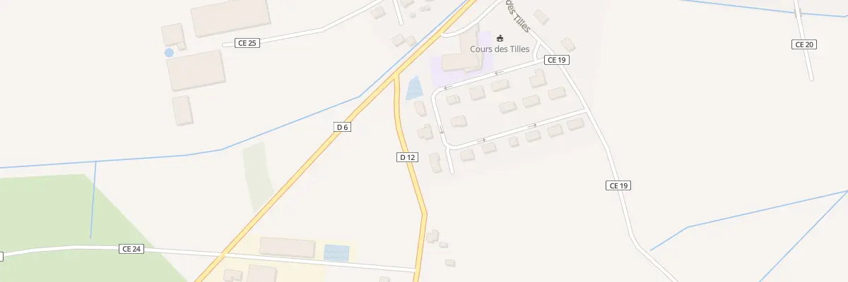 Plan du 4 Che des Tilles à Rehaincourt