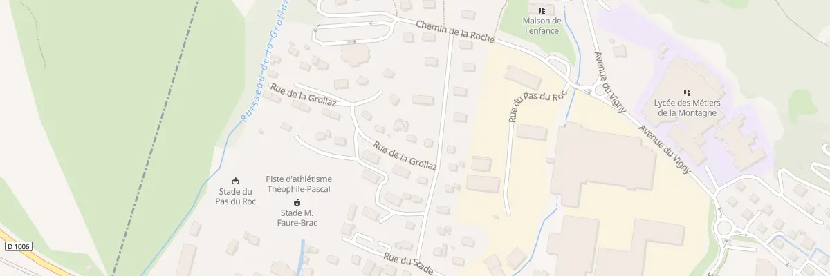Plan du 4 Rue de la grollaz à Saint-Michel-de-Maurienne