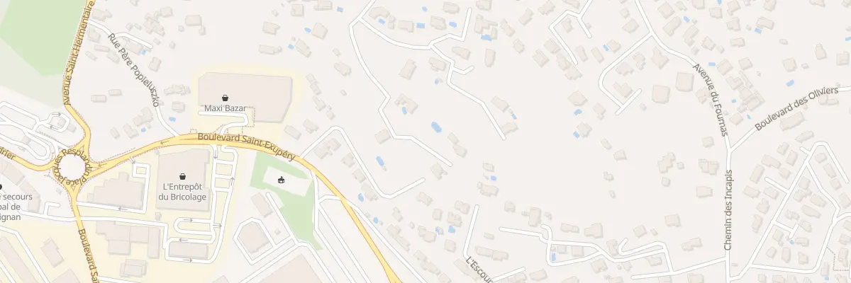 Plan du 451 Che des Aubépines à Draguignan