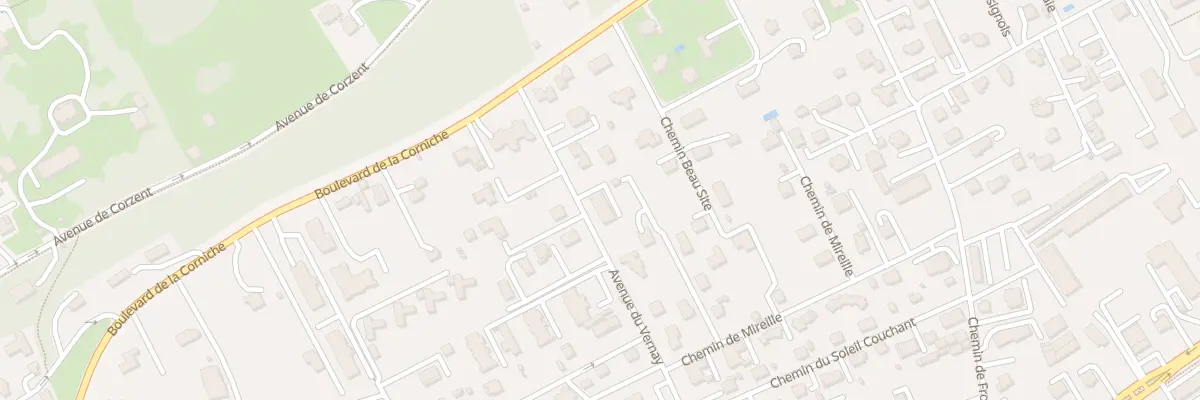 Plan du 27 Av du Vernay à Thonon-les-Bains
