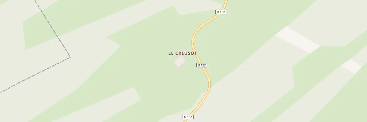 Plan du 5043 Le Creusot à Longemaison