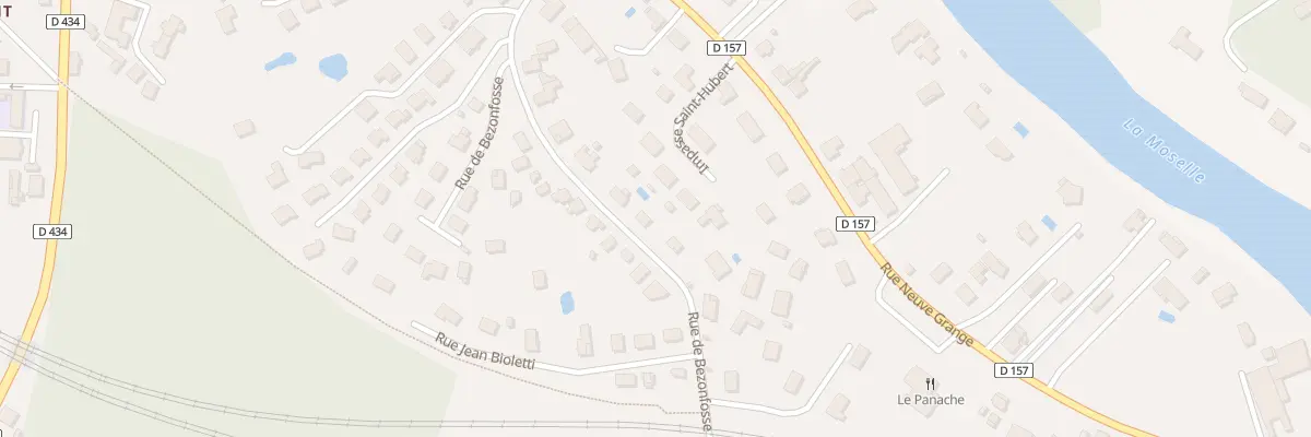 Plan du 37 Rue de Bezonfosse à Épinal