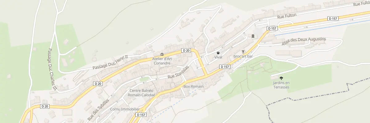 Plan du 2 Rue Stanislas à Plombières-les-Bains