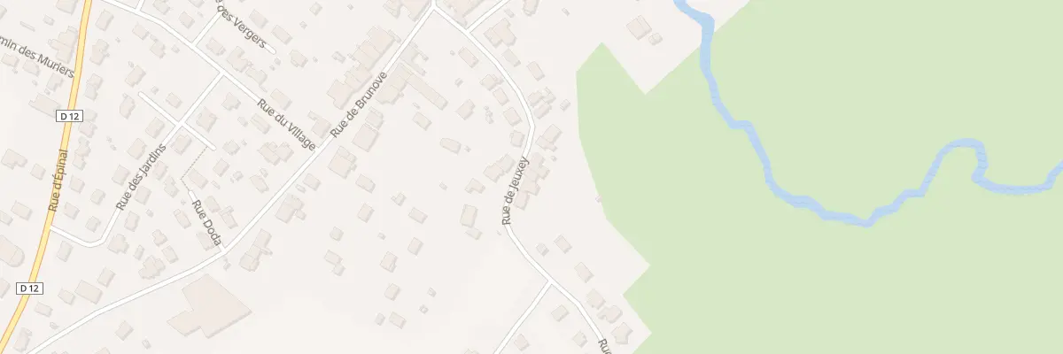 Plan du 171 Rue de Jeuxey à Dogneville