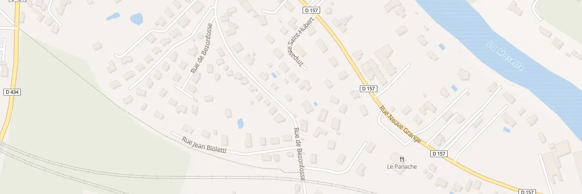 Plan du 39 Rue de Bezonfosse à Épinal