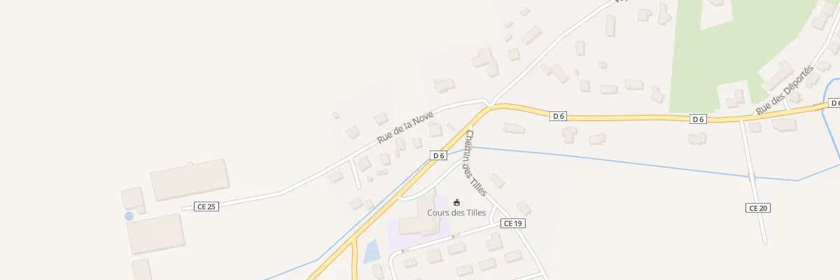 Plan du 79 Rue de la Nove à Rehaincourt