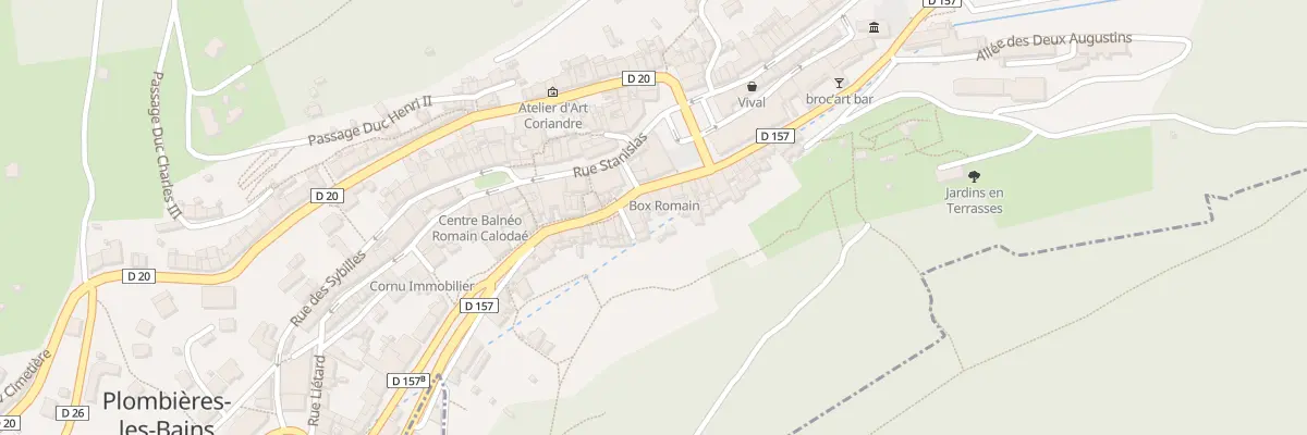 Plan du 5 Av Louis Français à Plombières-les-Bains