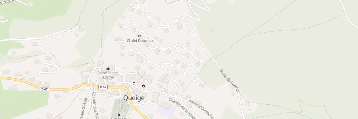Plan du 153 Rte des Petits Barrioz à Queige