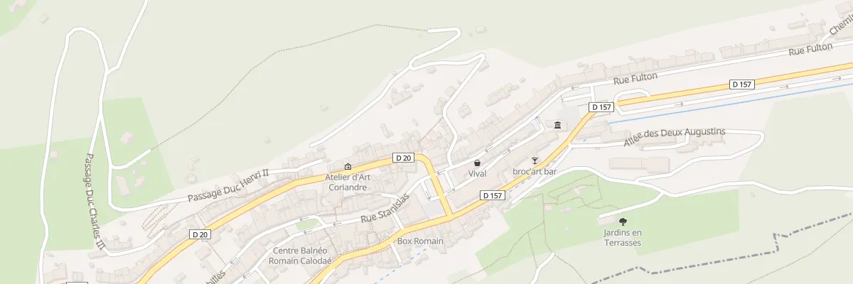 Plan du 4 Pas l’Héritier à Plombières-les-Bains